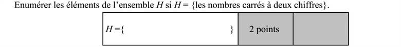 Sorolja fel a H halmaz elemeit, ha H = {kétjegyű négyzetszámok}.