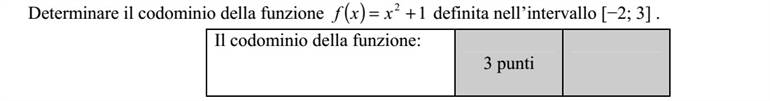 Adja meg a [2  3] intervallumon értelmezett f(x) = x2 + 1 függvény értékkészletét!