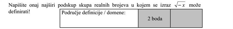 Adja meg a valós számok halmazának azt a legbővebb részhalmazát, amelyen a x kifejezés értelmezhető!