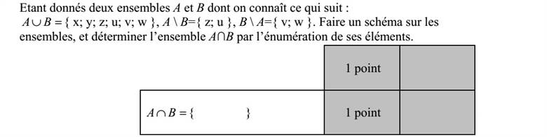 Két halmazról, A-ról és B-ről tudjuk, hogy = BA { x  y  z  u  v  w }, A  B={ z  u }, B  A={ v  w }. Készítsen halmazábrát, és adja meg elemeinek felsorolásával az BA  halmazt!
