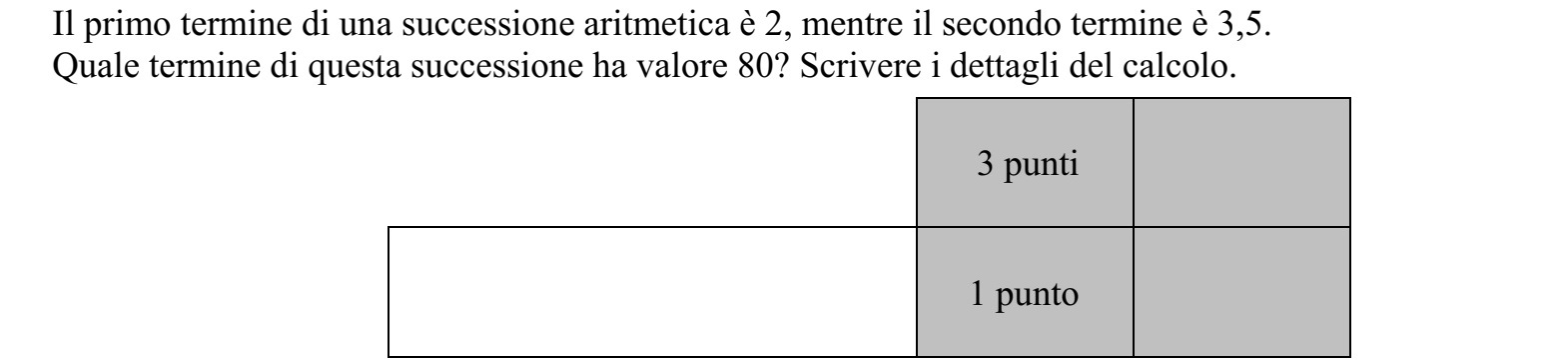 Egy számtani sorozat első tagja 2, második tagja 3,5. Hányadik tagja a sorozatnak a 80? Megoldását részletezze!